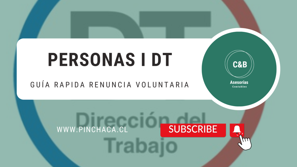 Cómo hacer la renuncia voluntaria Digital en el portal de la dirección del trabajo Pinchaca.cl