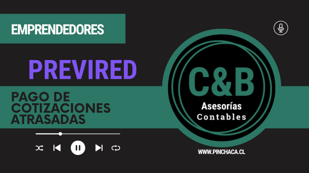 Emprendedores Previred PAGO COTIZACIONES ATRASADAS PINCHACA.CL